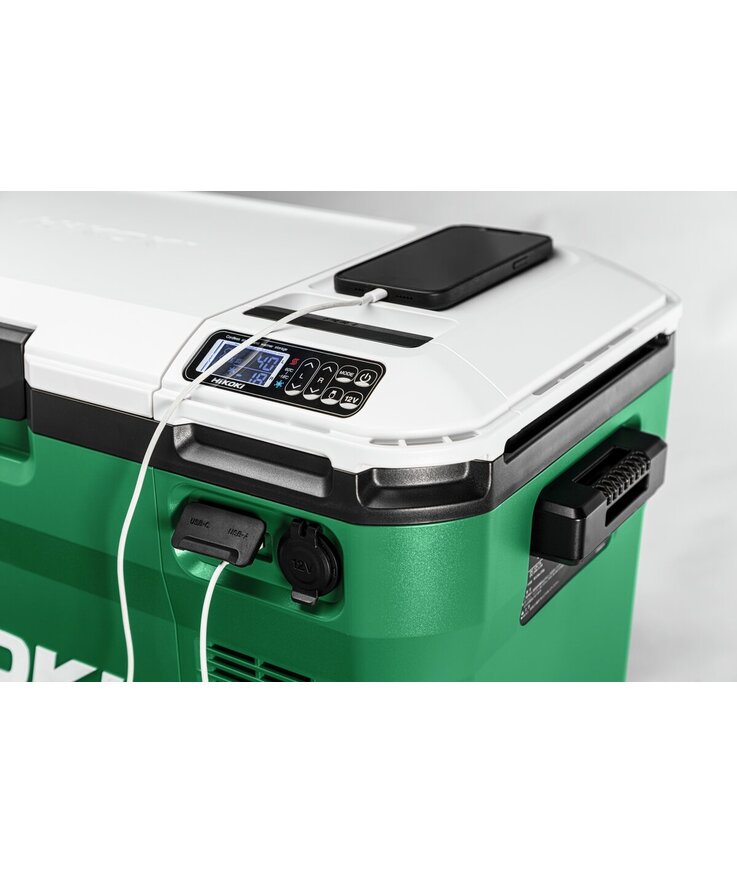Kyl-/värmebox ul18dba hikoki 18v 12v/24v ac dc 25l solo