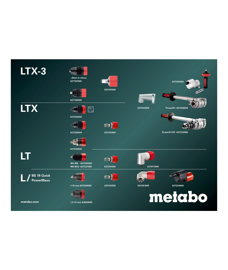 Borrskruvdragare bs18ltblq Metabo 18v solo krt