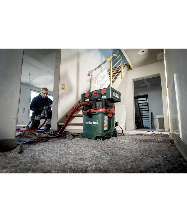 Dammsugare asa30mpc metabo 1200w 30l m-klass krt