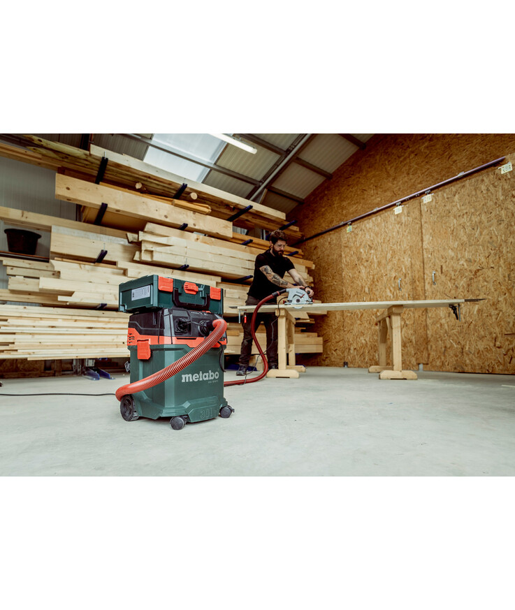 Dammsugare asa30mpc metabo 1200w 30l m-klass krt