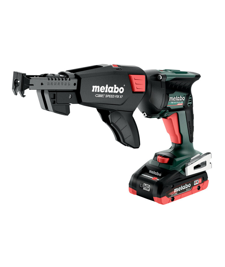 Skruvautomat hbs18ltxbl5000 Metabo 18v m-box 2x4ah