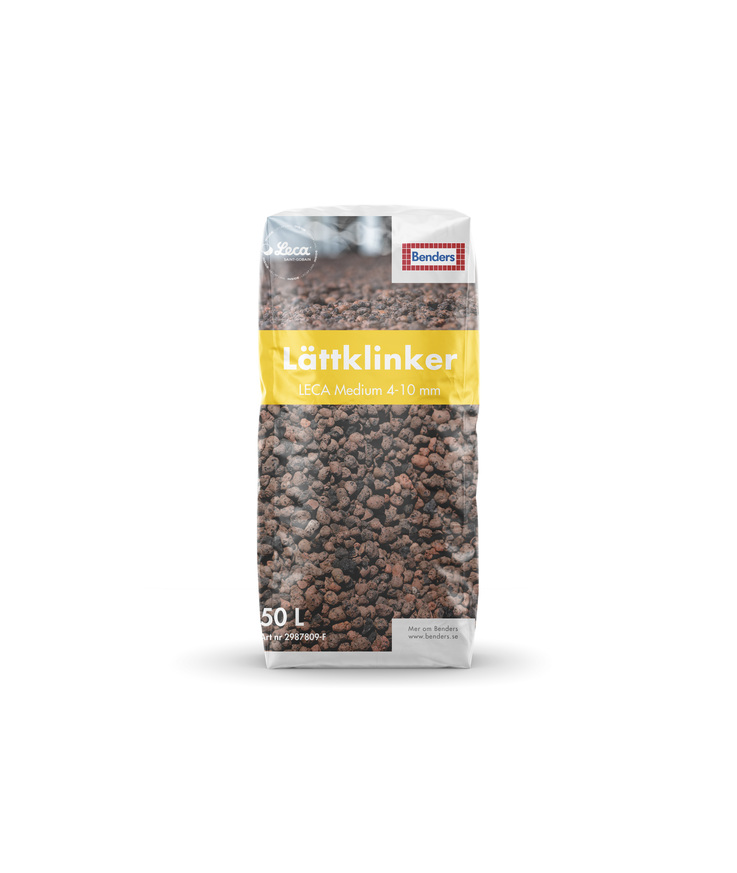 Lättklinker leca medium 4-10mm 50l