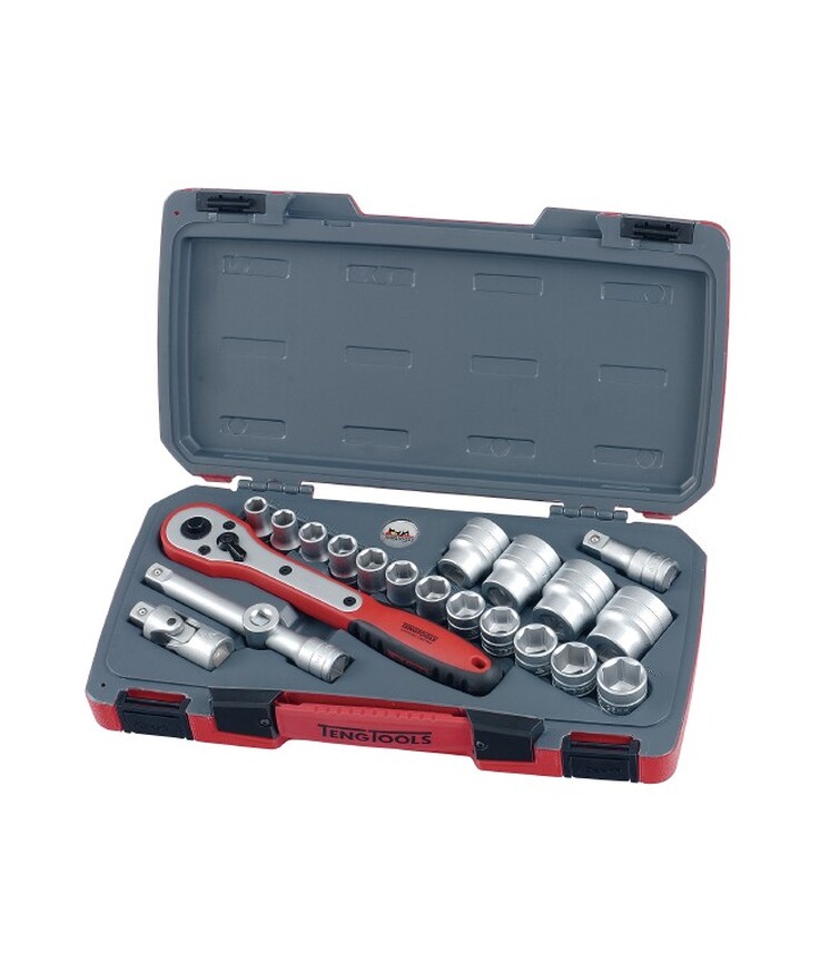 Hylsnyckelsats 1/2 t1221-6