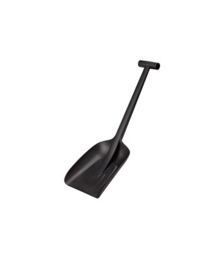 Bilskyffel svart solid