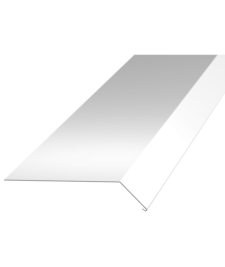 Fotplåt fotp för takfot Antikvit 001 50x2000mm