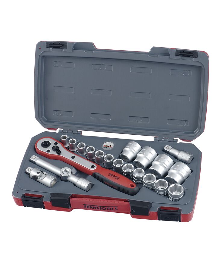Hylsnyckelsats 1/2 t1221-6