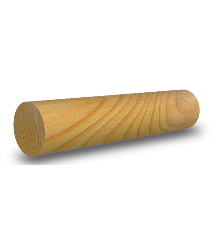 Rundstav furu obh 25x25mm