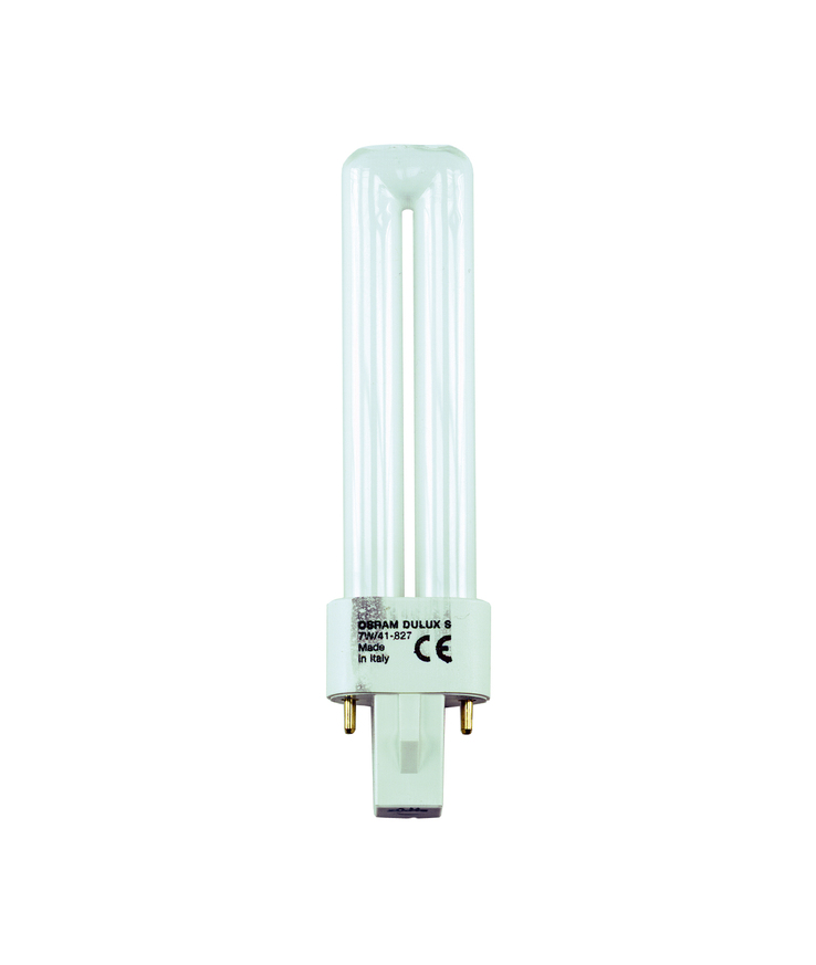 Lysrör kompakt 7w interna 2-stav g-23 2-pin