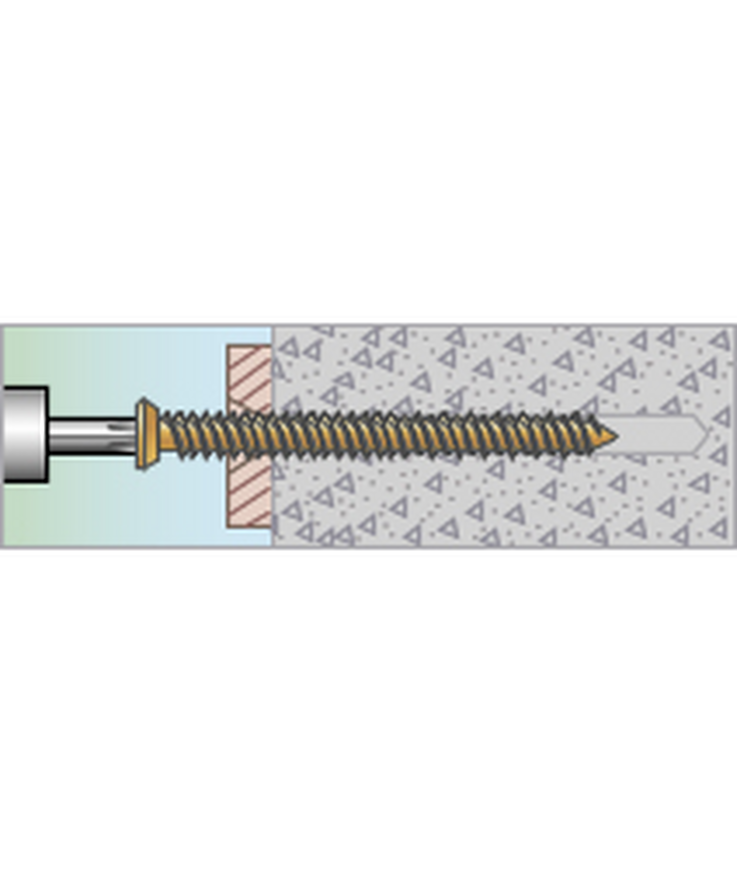 Betongskruv indu-prog tx30 fzb 7,5x65