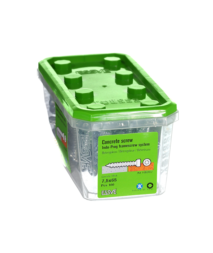 Betongskruv indu-prog tx30 fzb 7,5x65