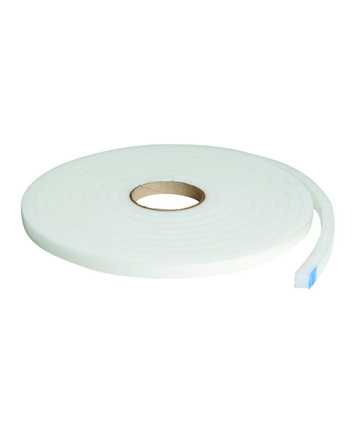 Tätningslist plasttak Självhäftande 12x15mm 6m