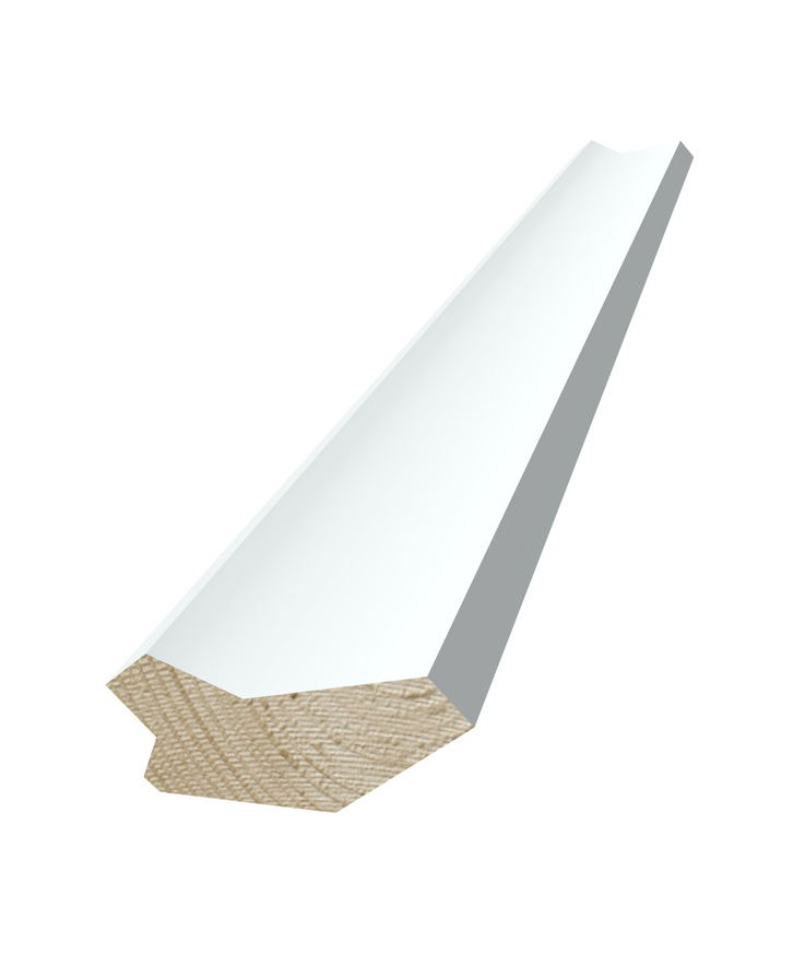 Skugglist profil 083 vit S 0502-y 33x43mm