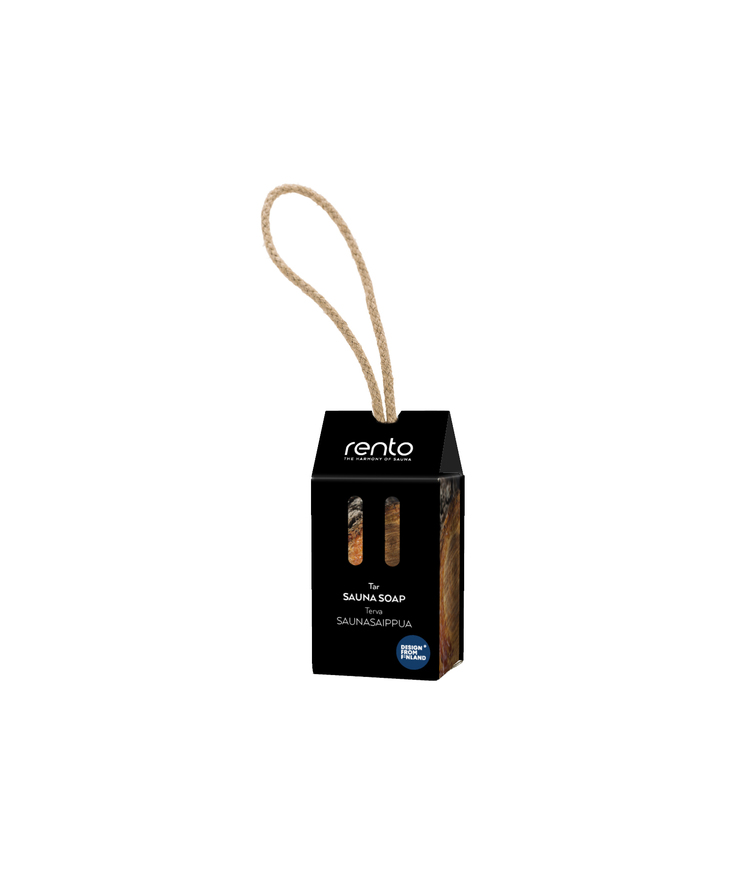 Bastutvål Rento tjära 150g