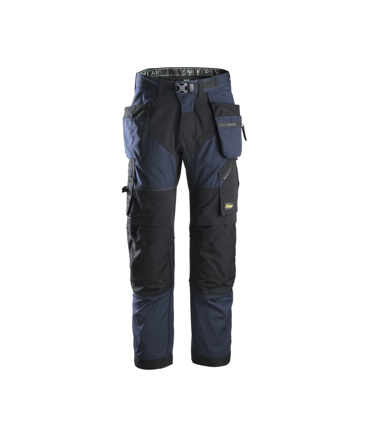 Arbetsbyxa flexiwork hf Marinblå/svart stl 96