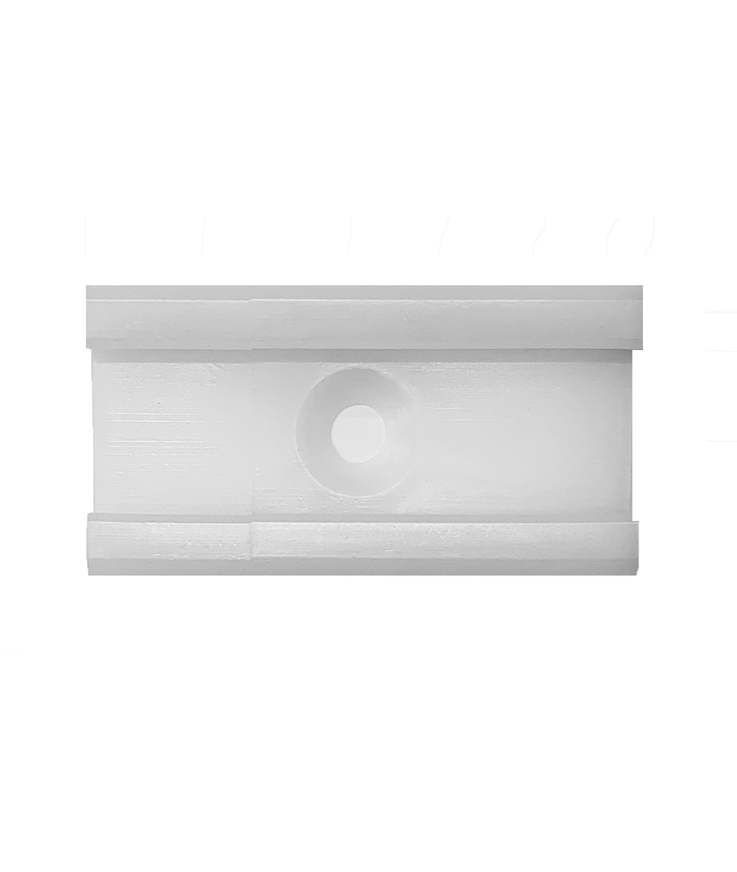 Clips sockel vit 15x65mm 240st