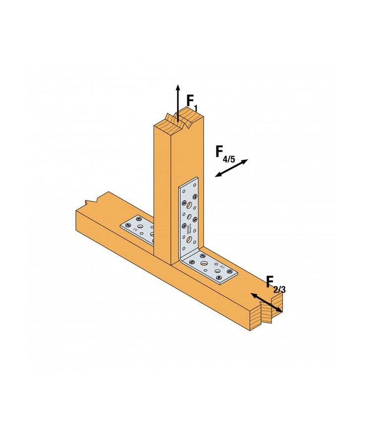 Vinkelbeslag sst ag 120x92x4
