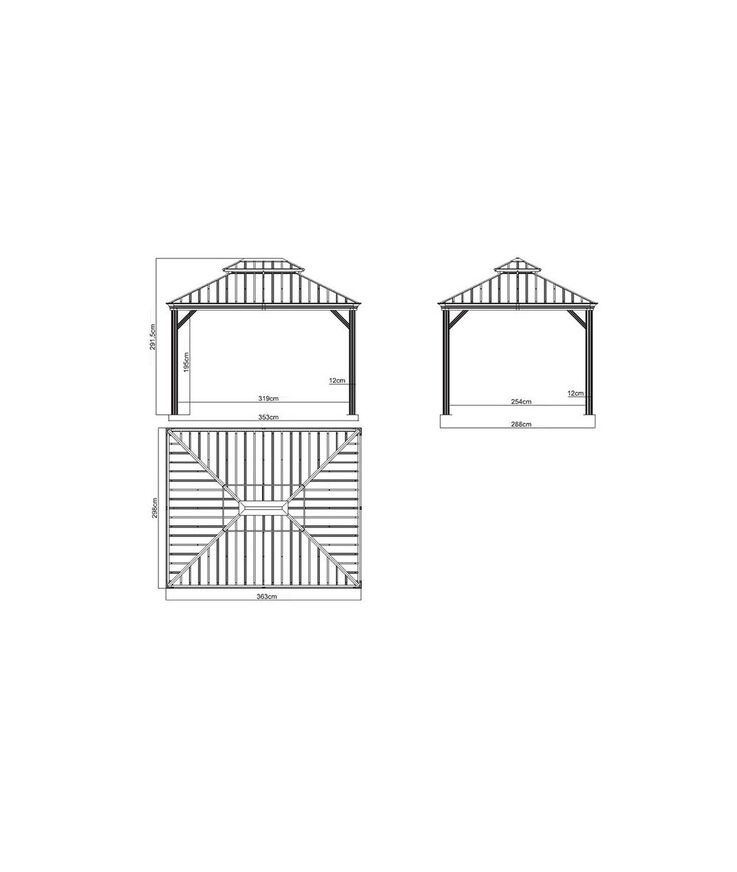 Pergola gop messina 11m2