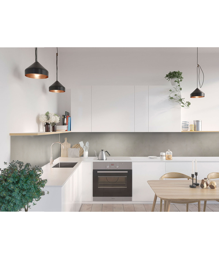 Väggskiva kök fibo 0145-k00 s Soft cement 10x620x580mm