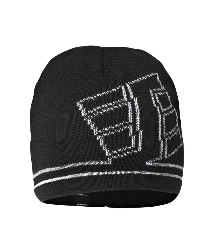 Mössa beanie windstopper Reflex svart/grå one size