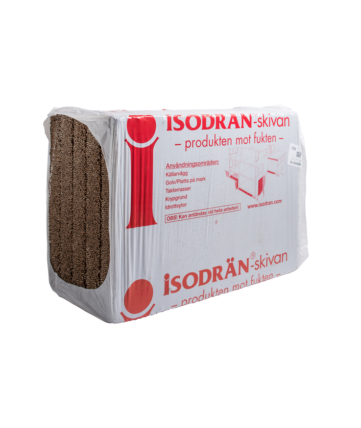 Skiva isodrän 95 kpa 100mm 3,75m2