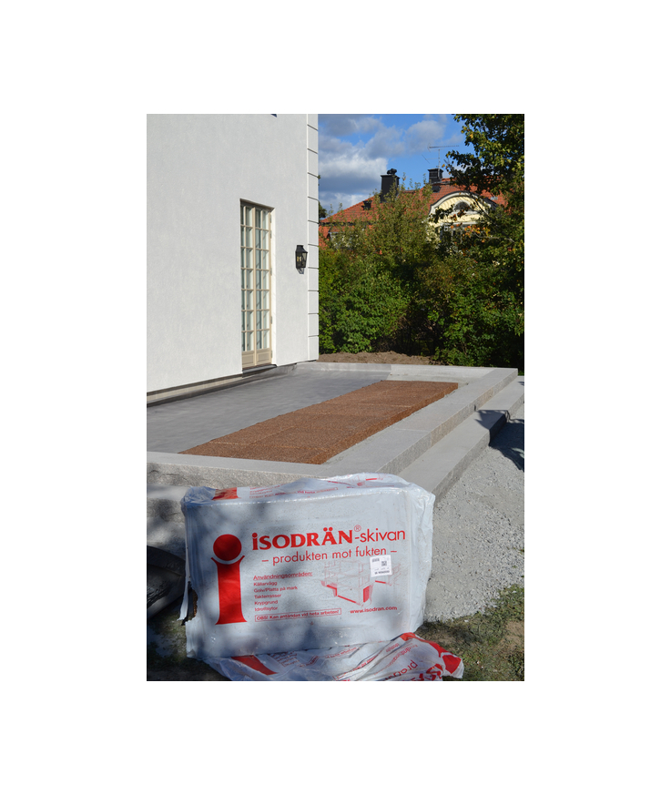 Skiva isodrän 95 kpa 100mm 3,75m2