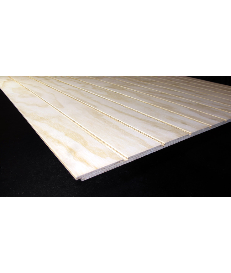 Furuplyw spårad 12x2440x1220mm