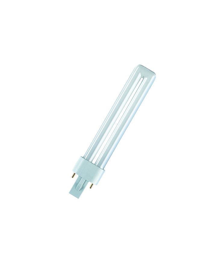 Lysrör kompakt 7w interna 2-stav g-23 2-pin