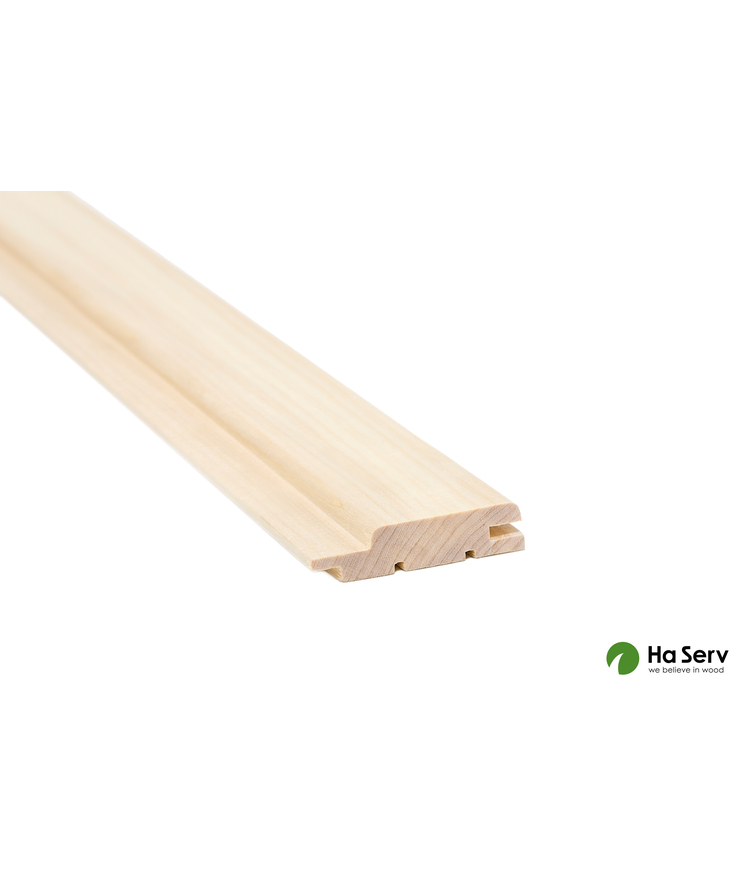 Bastupanel asp 15x68x2400mm 6st