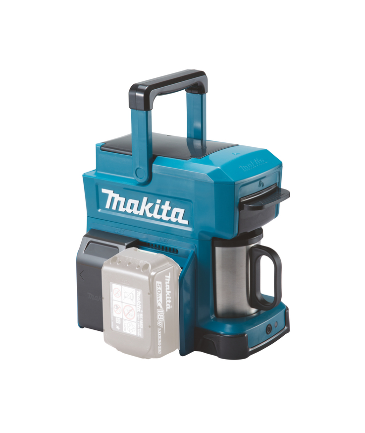 Kaffebryggare dcm501z makita 12v 18v solo mugg filter 240ml