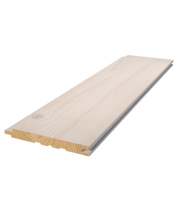 Panel trend slät vitvax Furu ändsp 13x120x5400 8st