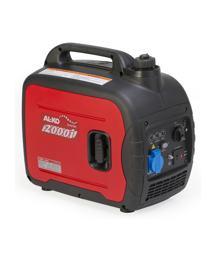 Elverk 2000i driftstid ca 4 Tim 1x230v invertermod al-ko