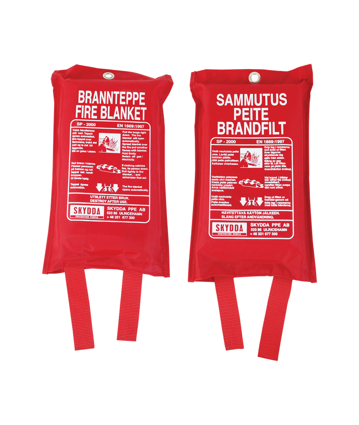 Brandfilt 120x180cm skydda