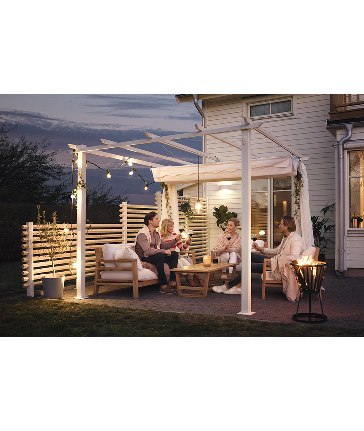 Pergola vit 3x3m