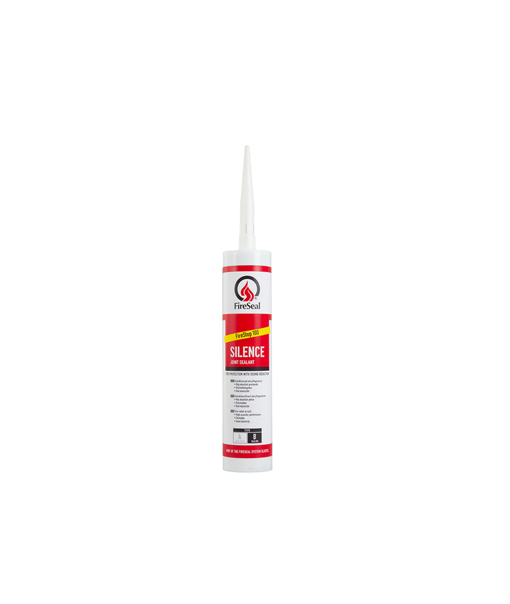 Brandfog akryl silence 100 vit 310ml