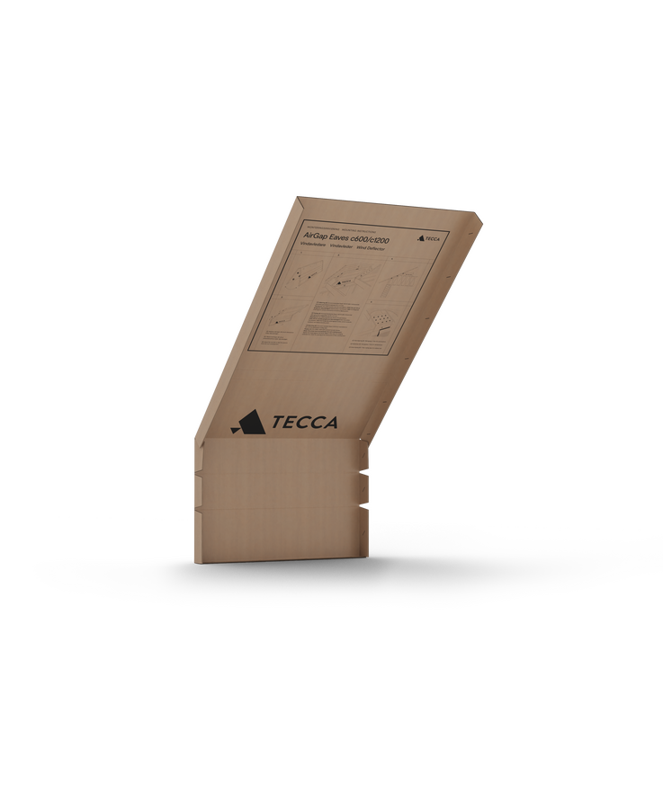 Vindavledare airgap eaves c600 C600 distans 30mm