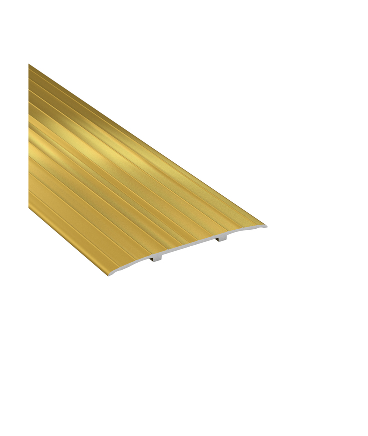 Tröskel aluminium guld 2000x100
