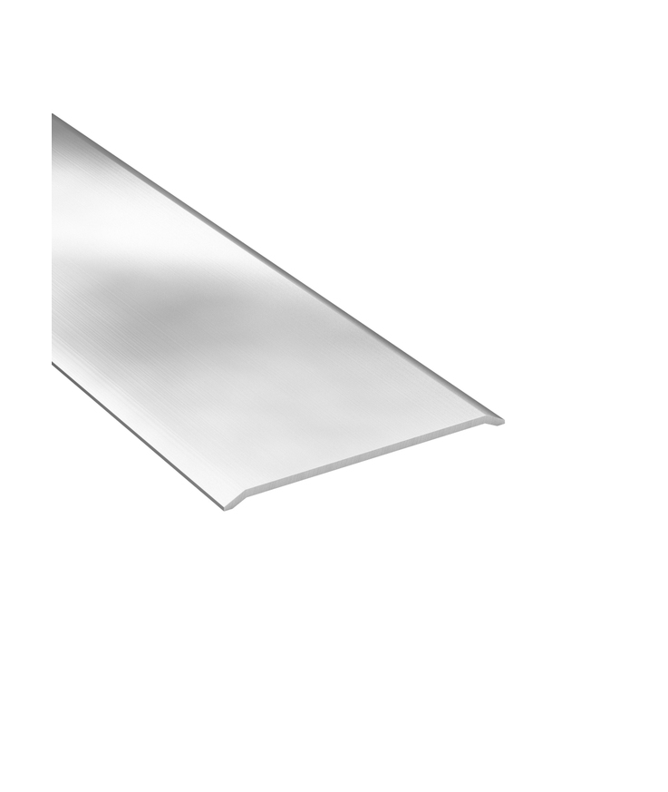 Skarvlist oborrad aluminium 70mm 200cm