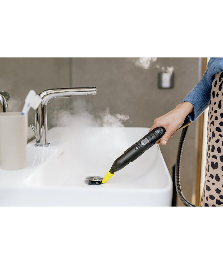 Ångtvätt sc 5 easy fix vit Iron plug