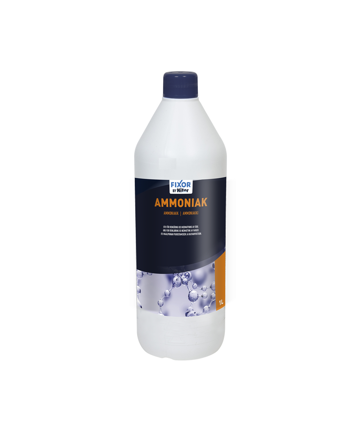 Ammoniak nitor 24,5% teknisk Rengöringsmedel 1l