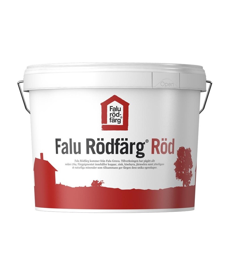 Falu rödfärg röd