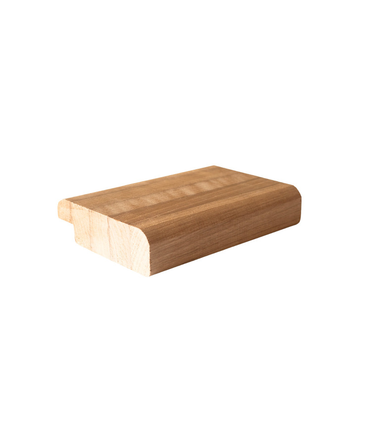 Framkant bastulav värmebehandlad Asp 40x140x2400