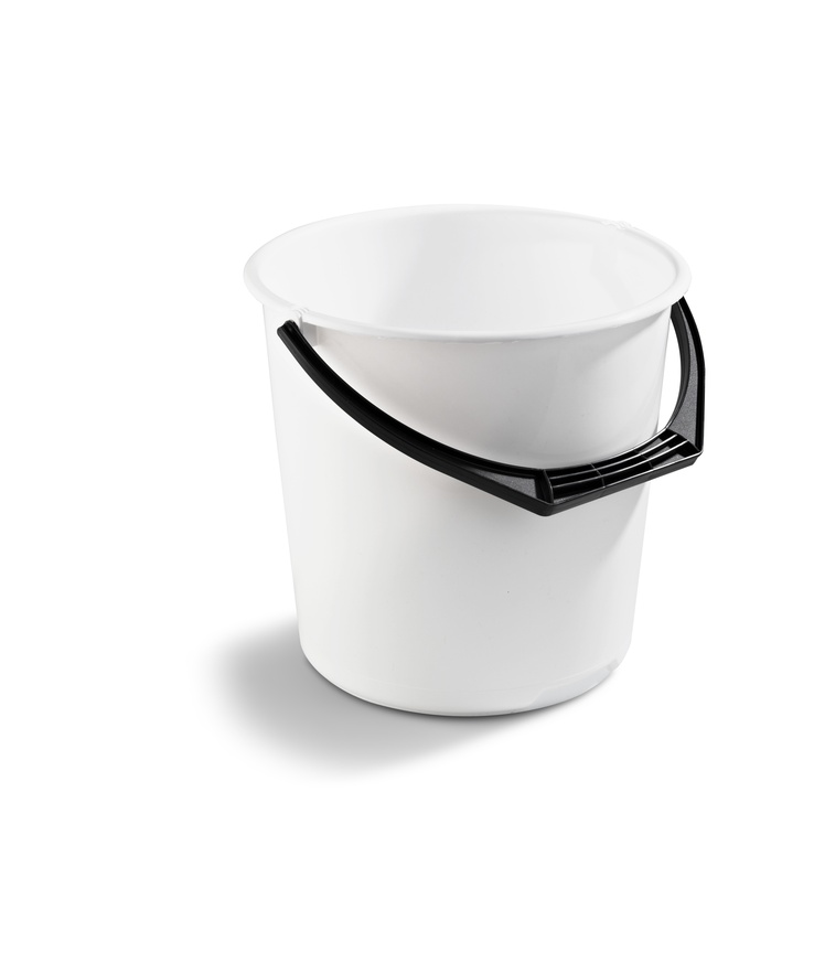 Hink nordiska plast vit 10l