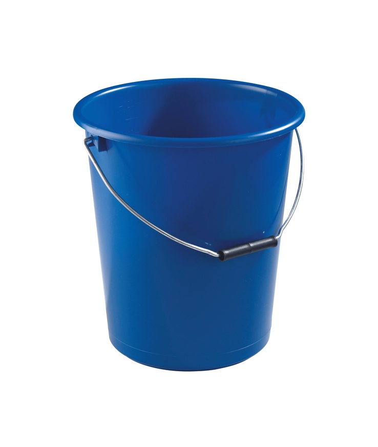 Hink nordiska plast mörkblå 12l