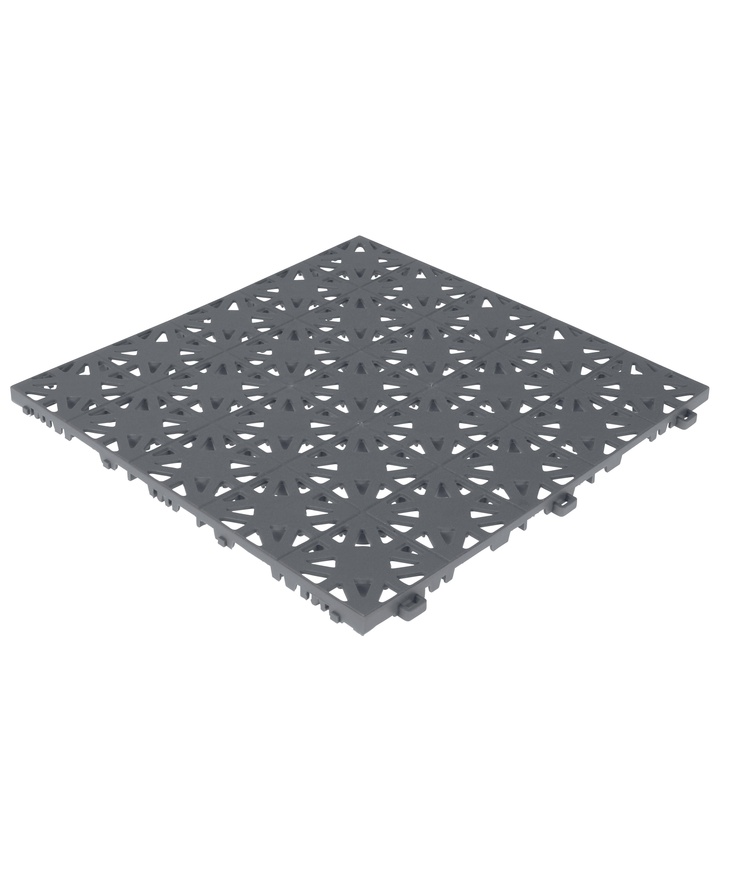 Golvplatta hestra mörkgrå