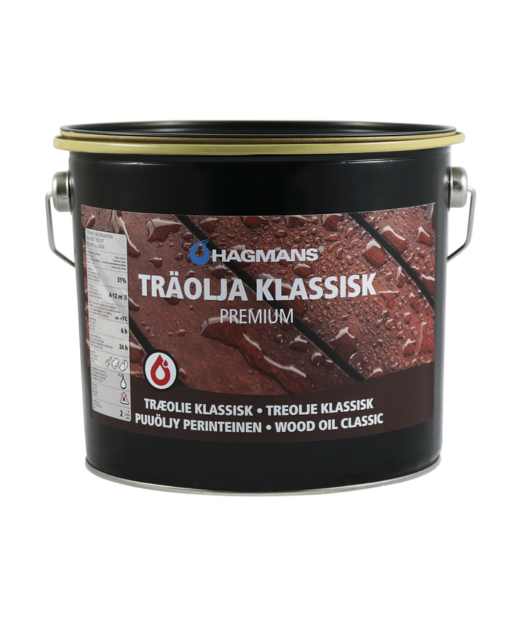 Träolja hagmans Träolja klassisk premium ha