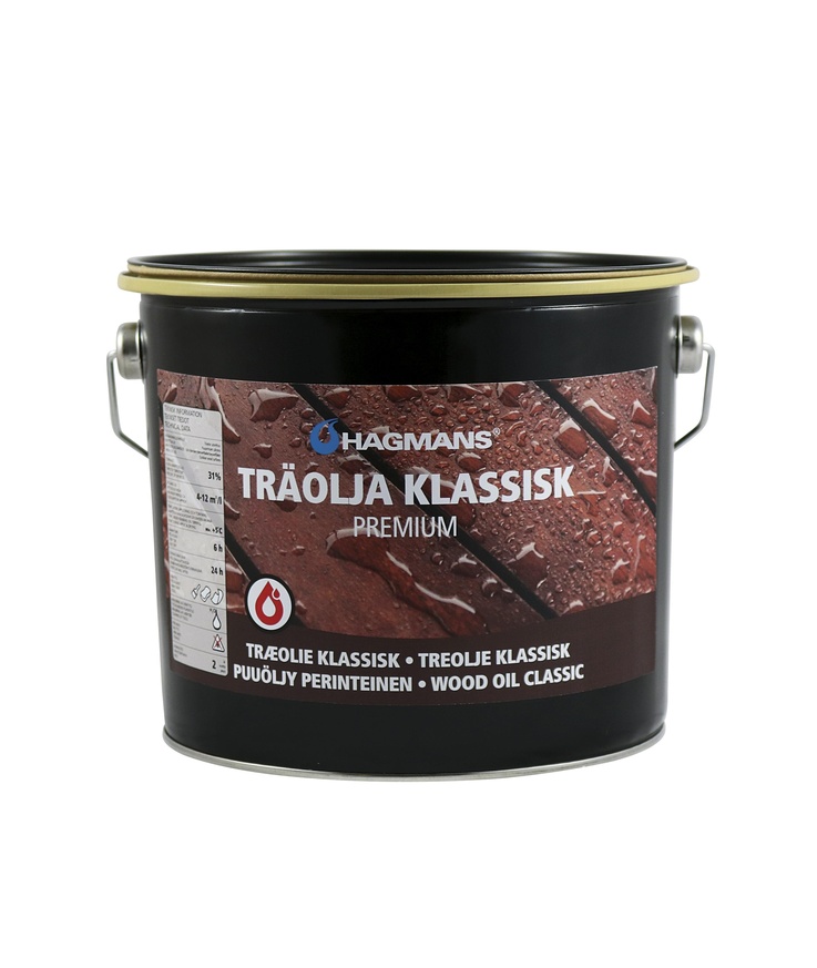 Träolja hagmans Träolja klassisk premium ha