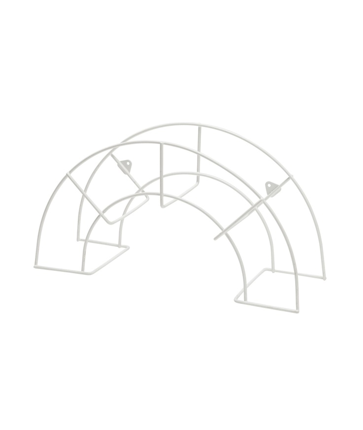 Slanghållare vit för 60m slang Nyby