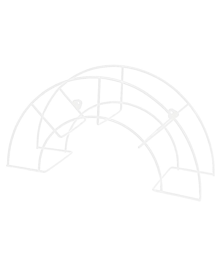 Slanghållare vit för 60m slang Nyby