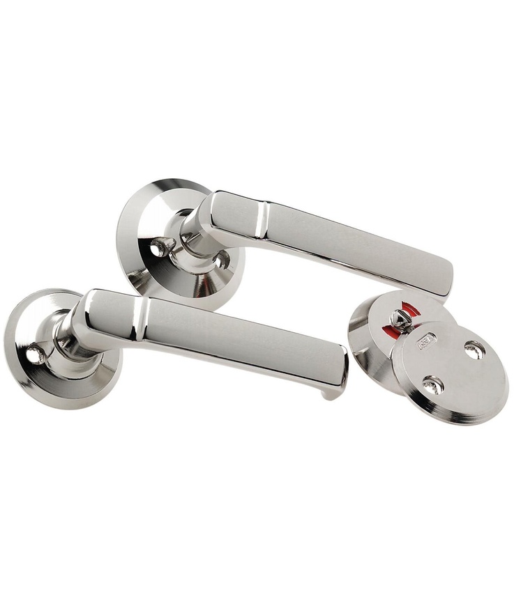 Wc-beslag assa abloy 9565 t Vänster glansförnicklad