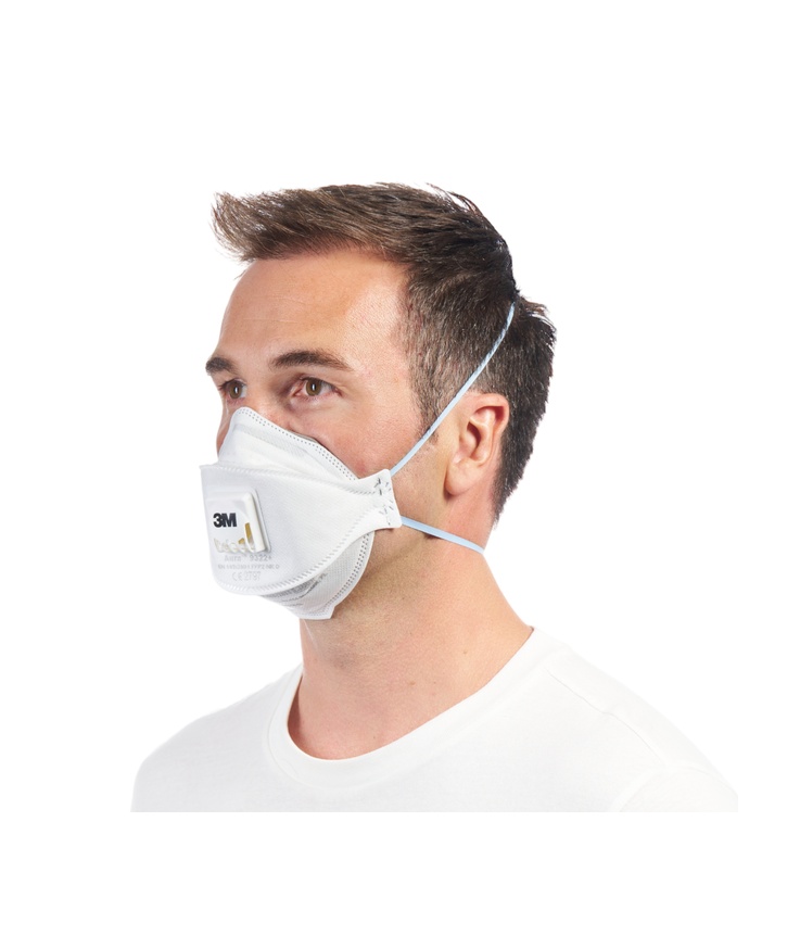 Andningsskydd 9322+ aura ffp2 Med ventil